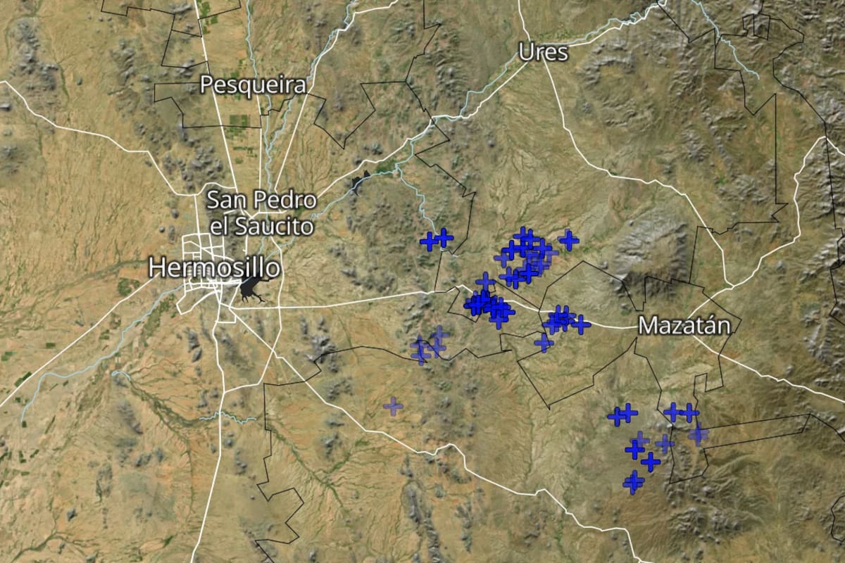Lluvias ligeras y viento refrescan la noche en Mazatán tras paso de núcleo de tormenta