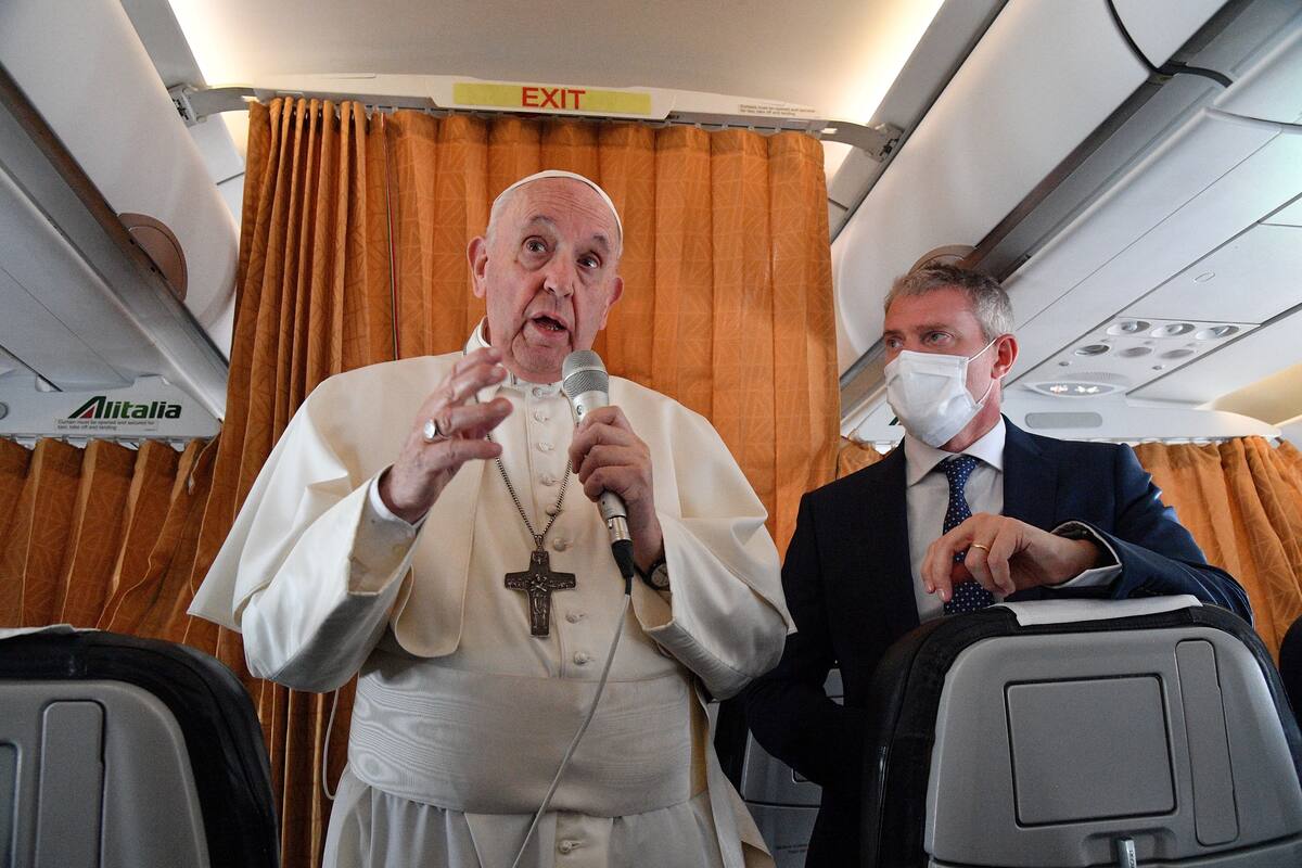Papa Francisco sobre vacunas: "De niños nos ponían las vacunas y nadie decía ni mu"