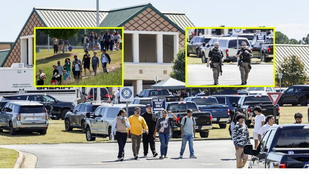 Identifican a sospechoso de tiroteo en escuela de Georgia, Estados Unidos