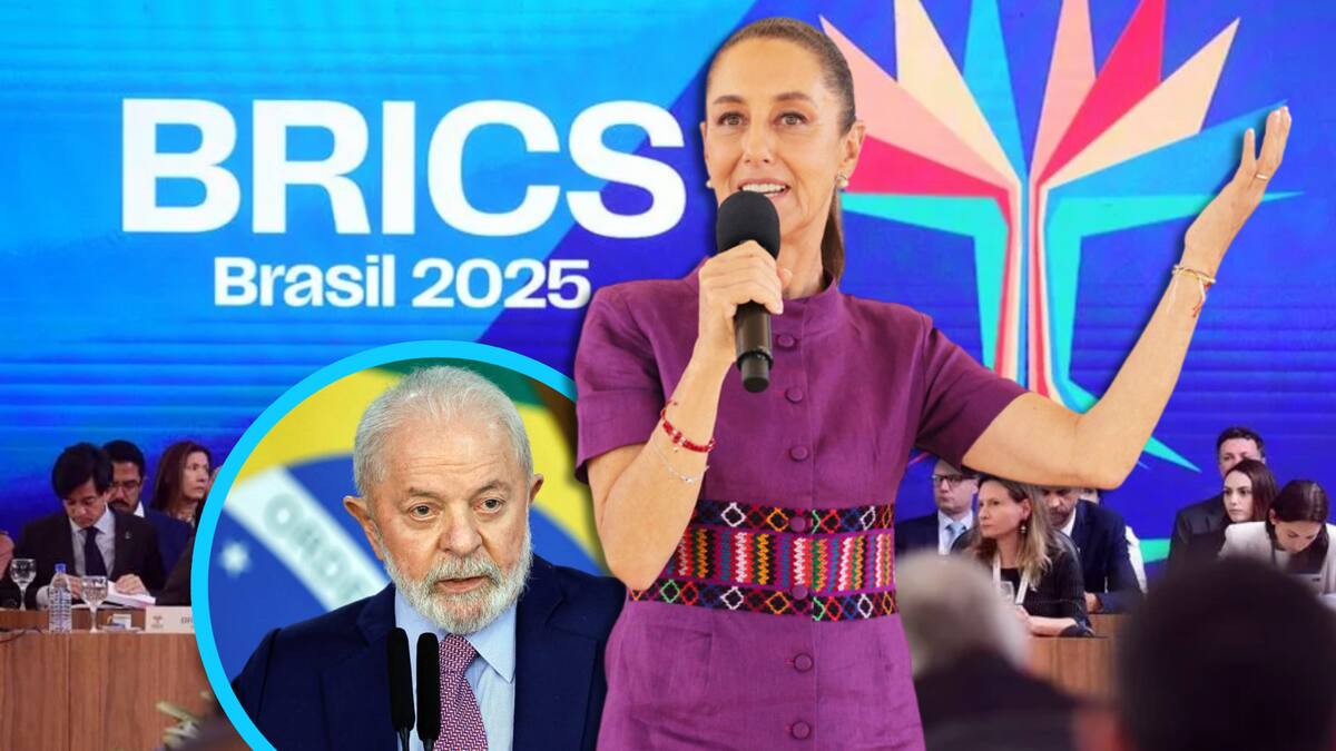 El presidente de Brasil invita a México, Uruguay y Colombia a la cumbre de los BRICS 2025. Foto: Especial