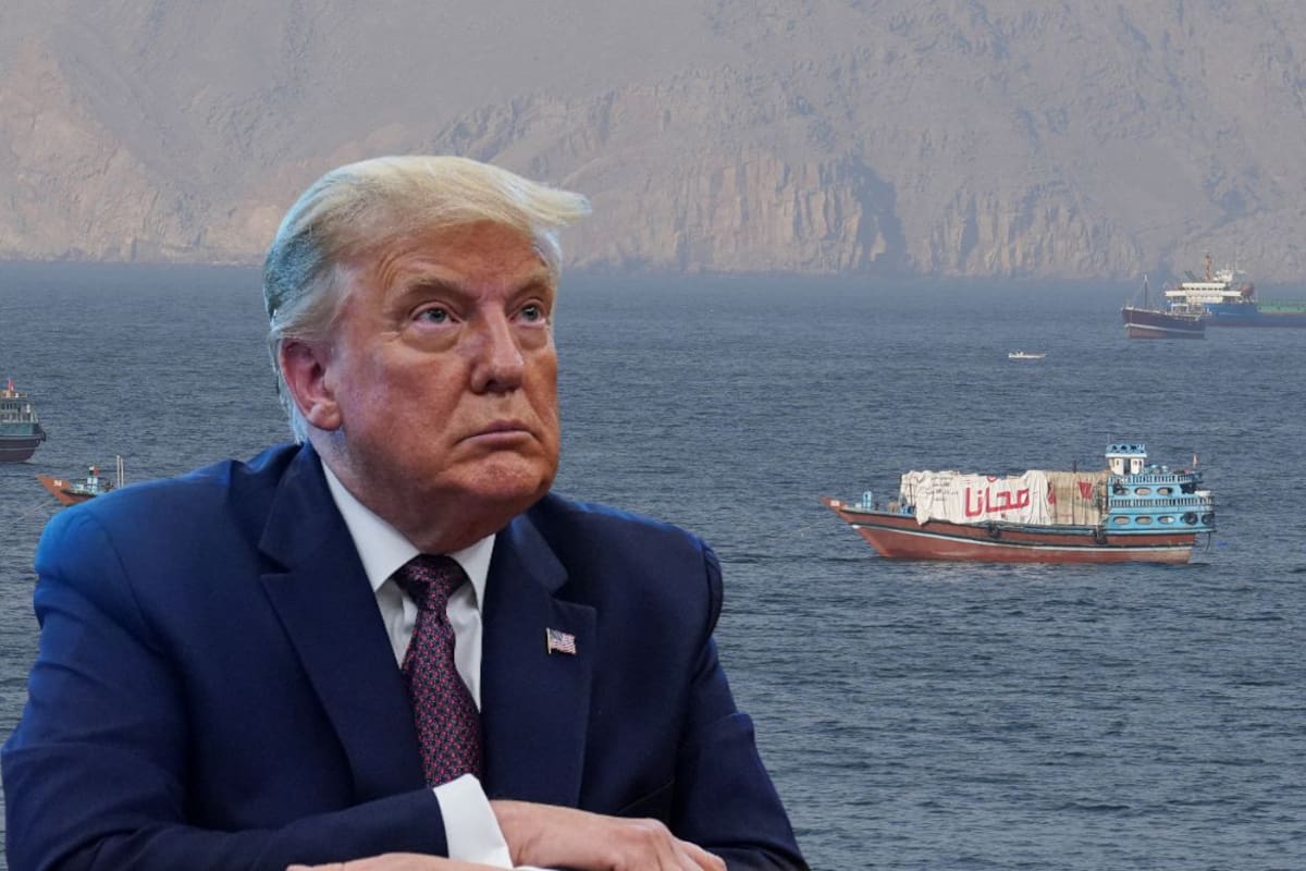 Trump asegura que fuerzas de EEUU capturaron el buque iraní Touska en el Golfo de Omán luego de que su tripulación se negara a detenerse frente al bloqueo estadounidense