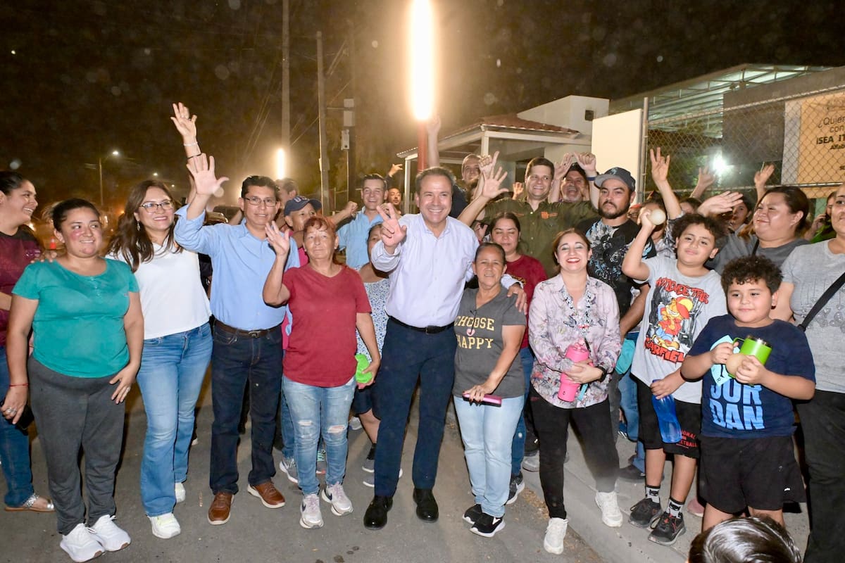 Nuevo corredor Camina Segura en Hermosillo tendrá iluminación, Wi-Fi y cámaras alrededor de la primaria Simón Bolívar