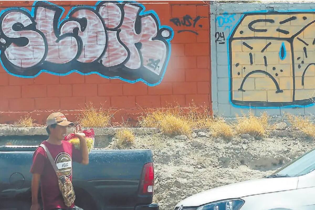 Disminuyen reportes de grafiti, aunque hay muchas pintas