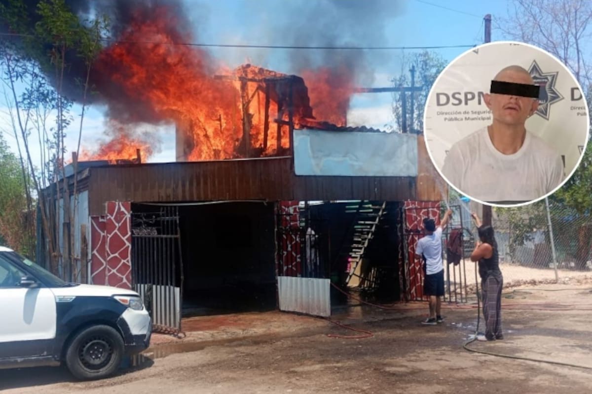 Hombre presuntamente incendia la casa de su hermana tras una discusión