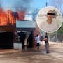 Hombre presuntamente incendia la casa de su hermana tras una discusión