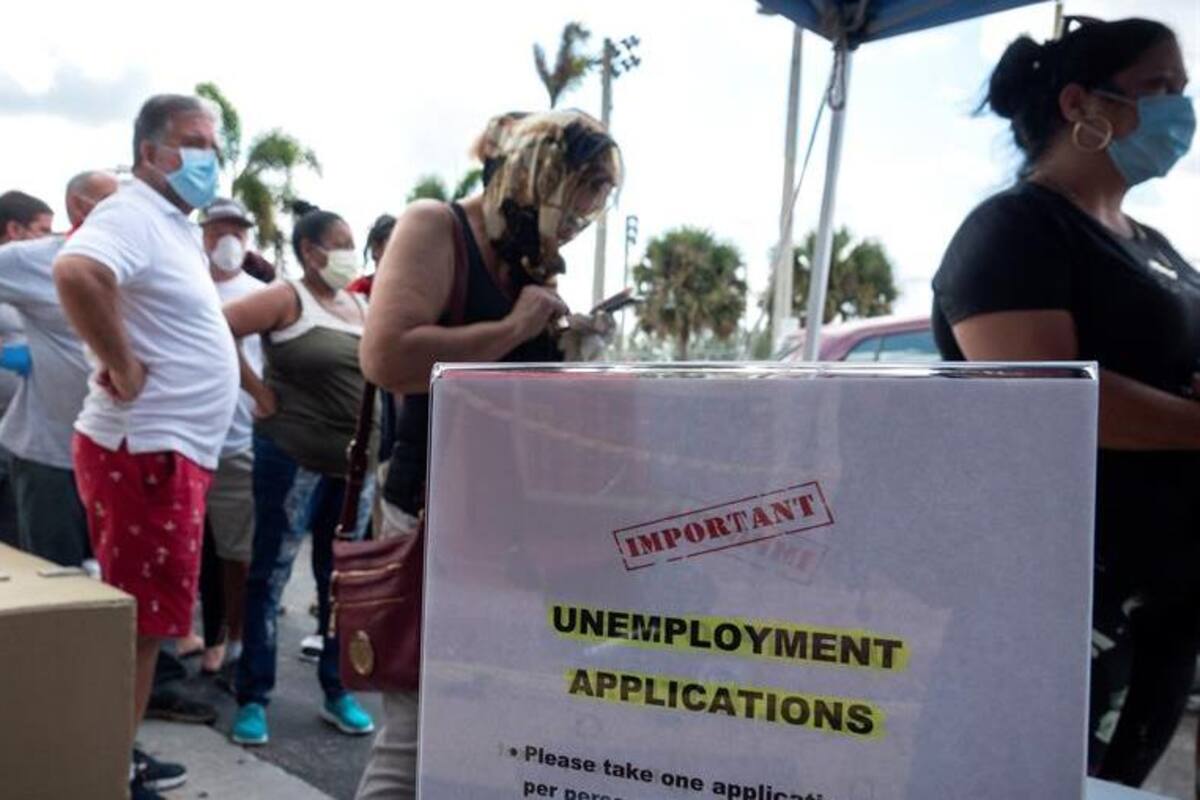 Aumenan a 965 mil las solicitudes de subsidio por desempleo en Estados Unidos