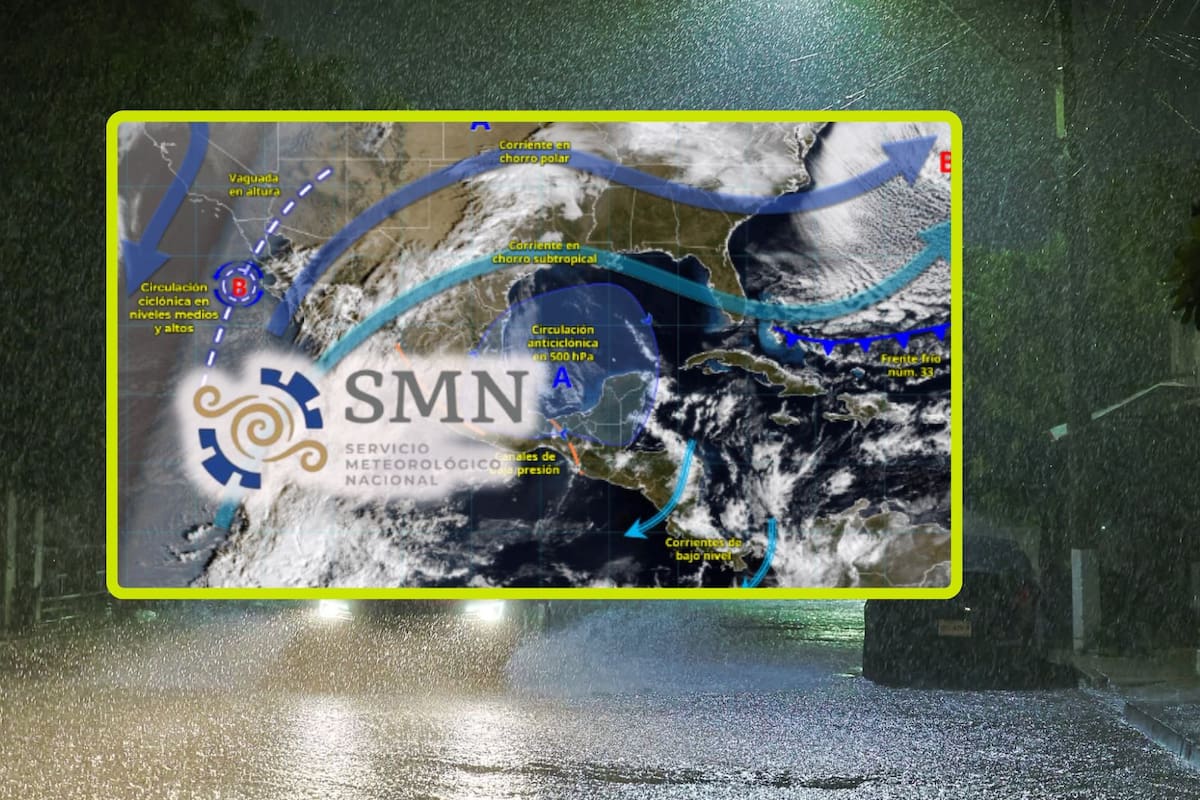 Sistema ciclónico y corriente en chorro “congelarán” estas ciudades mañana martes y miércoles con lluvias, posibles nevadas, vientos intensos de hasta 80 km/h y temperaturas de hasta -5°C