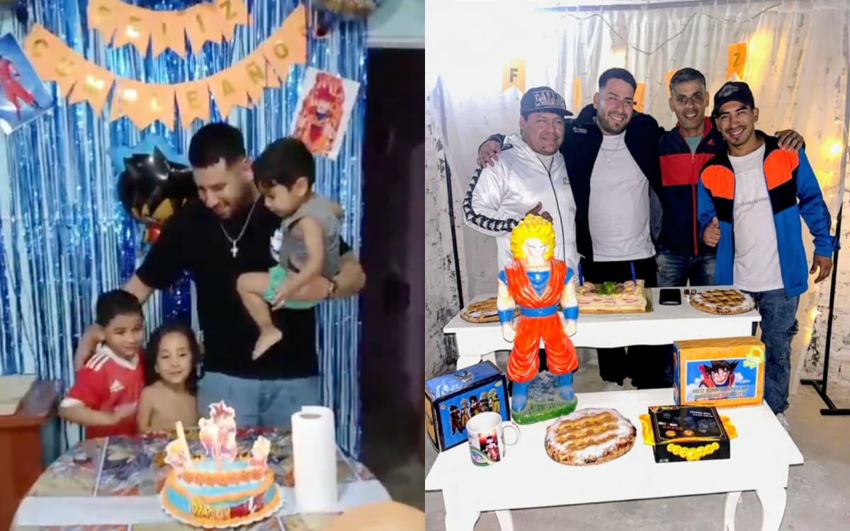 Festejo de Sergio.