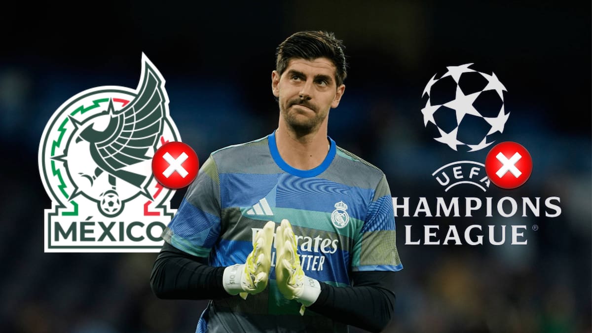 Thibaut Courtois se perderá el México vs Bélgica y los cuartos de final de la Champions con el Real Madrid