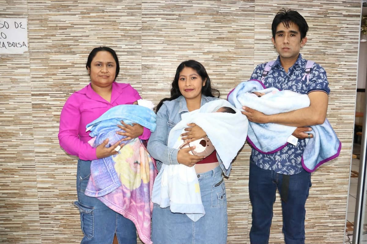 Logran médicos del IMSS en Sonora nacimiento de trillizos en HGR No. 1 de Ciudad Obregón