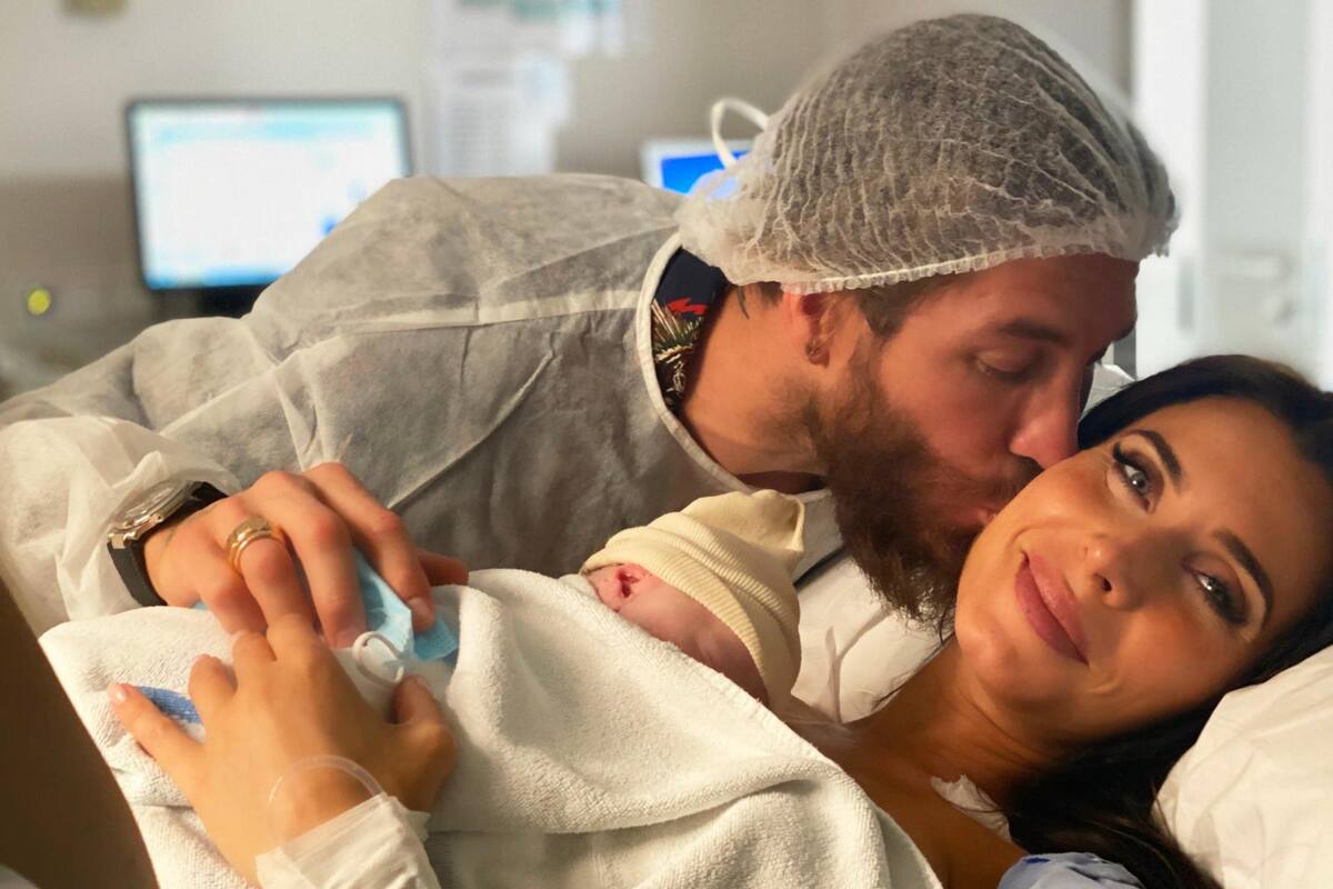 Sergio Ramos y Pilar Rubio presumen el nacimiento de su cuarto hijo