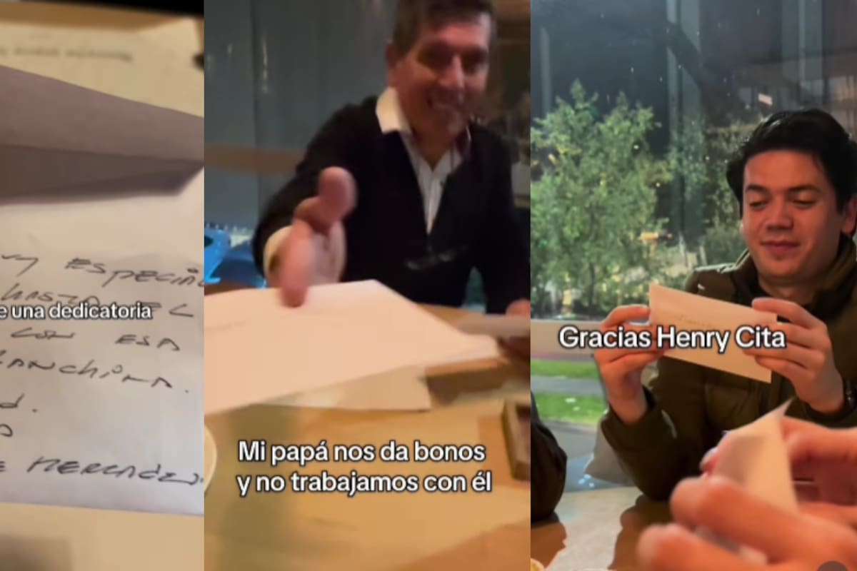 Padre sorprende al darle bonos de su empresa a su hijo, aunque no trabaje con él
