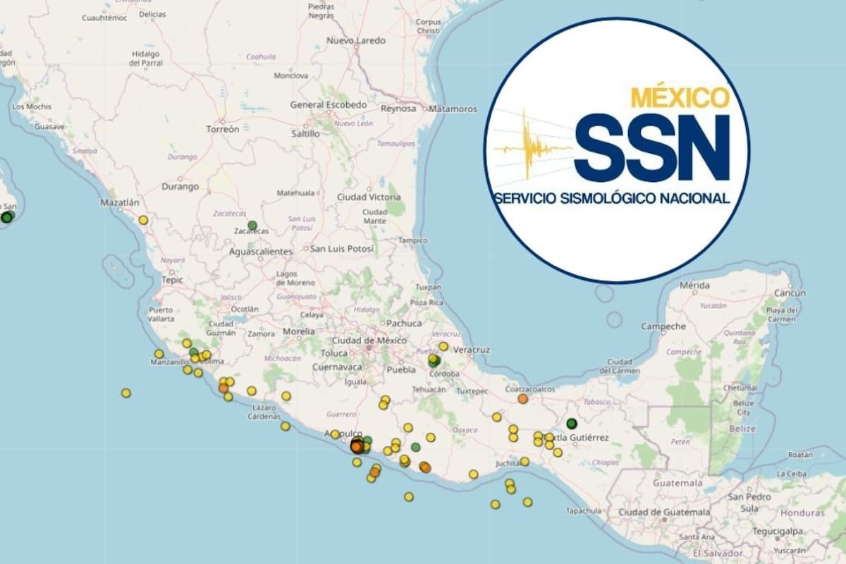 Más de 2 mil 600 réplicas tras el sismo en Guerrero; autoridades mantienen alerta y seguimiento continuo