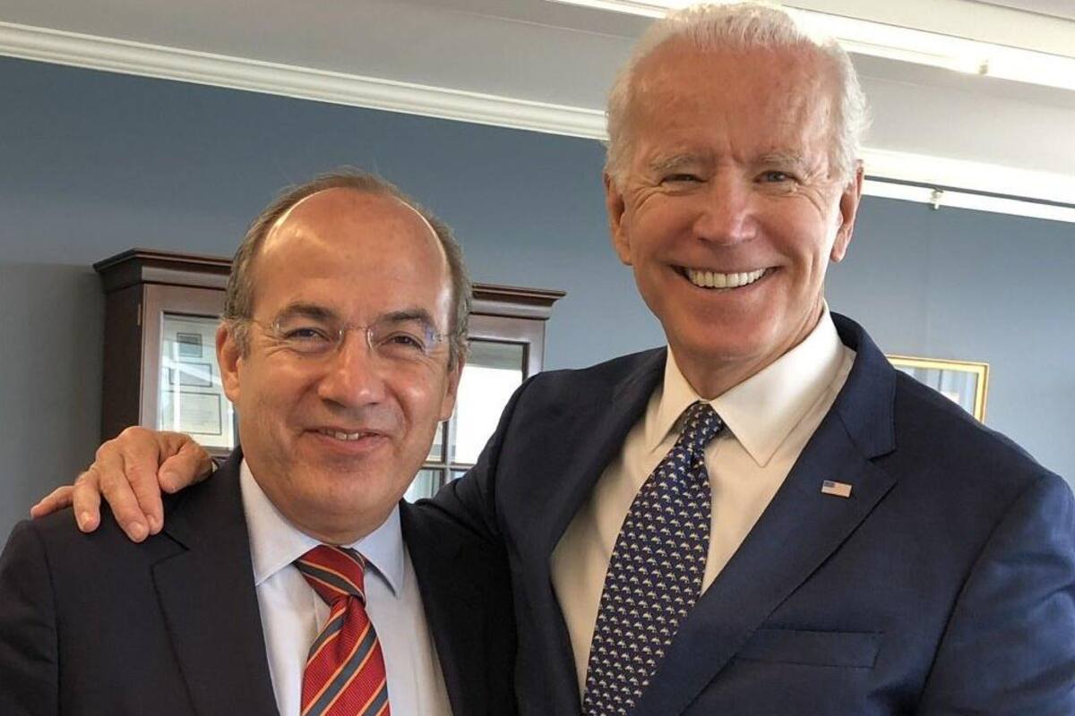 ¿Podría Felipe Calderón ser invitado a la investidura de Joe Biden?