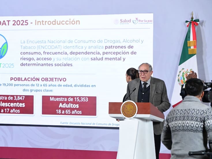 Baja consumo de drogas en jóvenes, pero se dispara la crisis de salud mental y suicidio durante 2025, de acuerdo con el Encodat