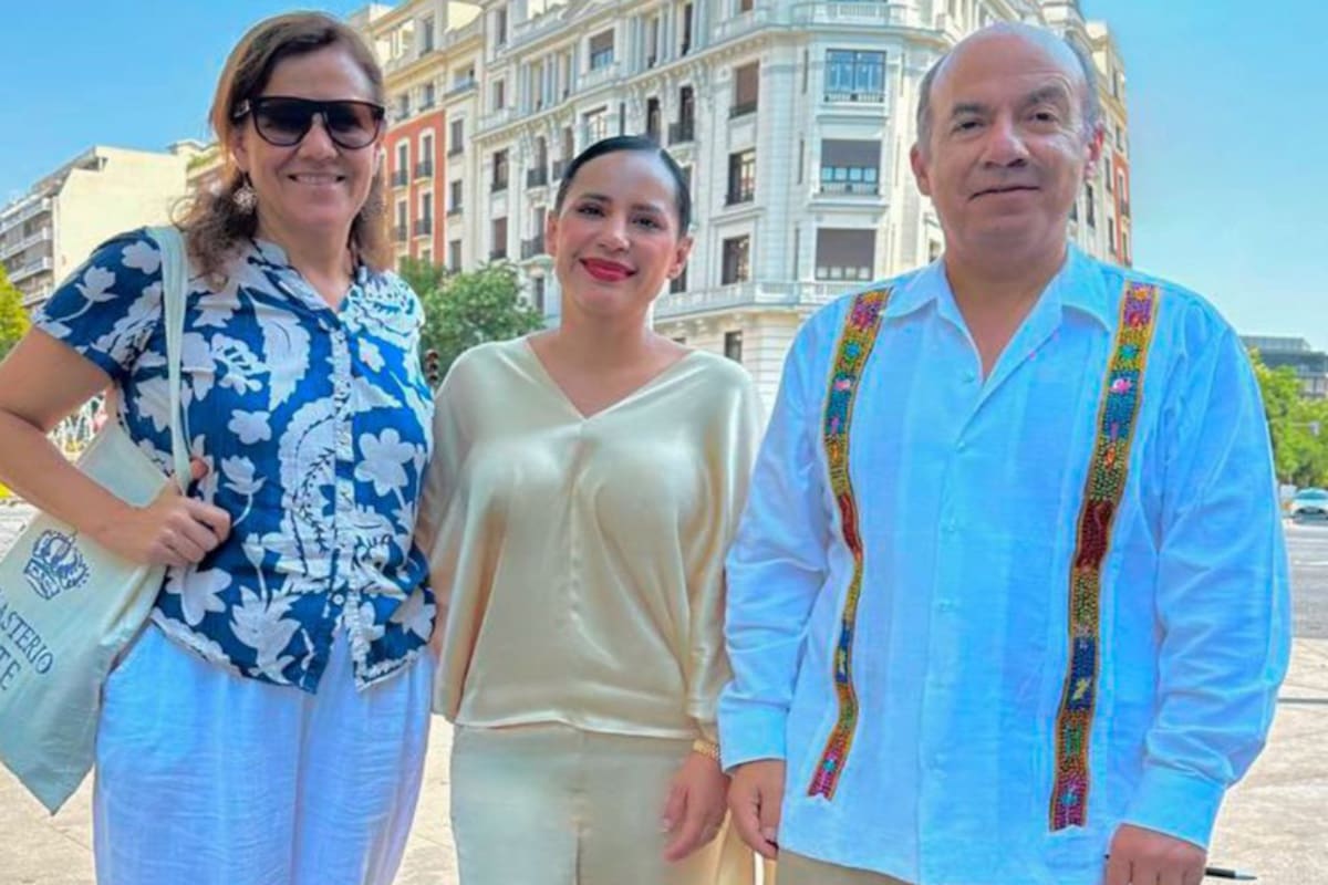 Sandra Cuevas y Felipe Calderón se reúnen para “crear una opción política nueva”