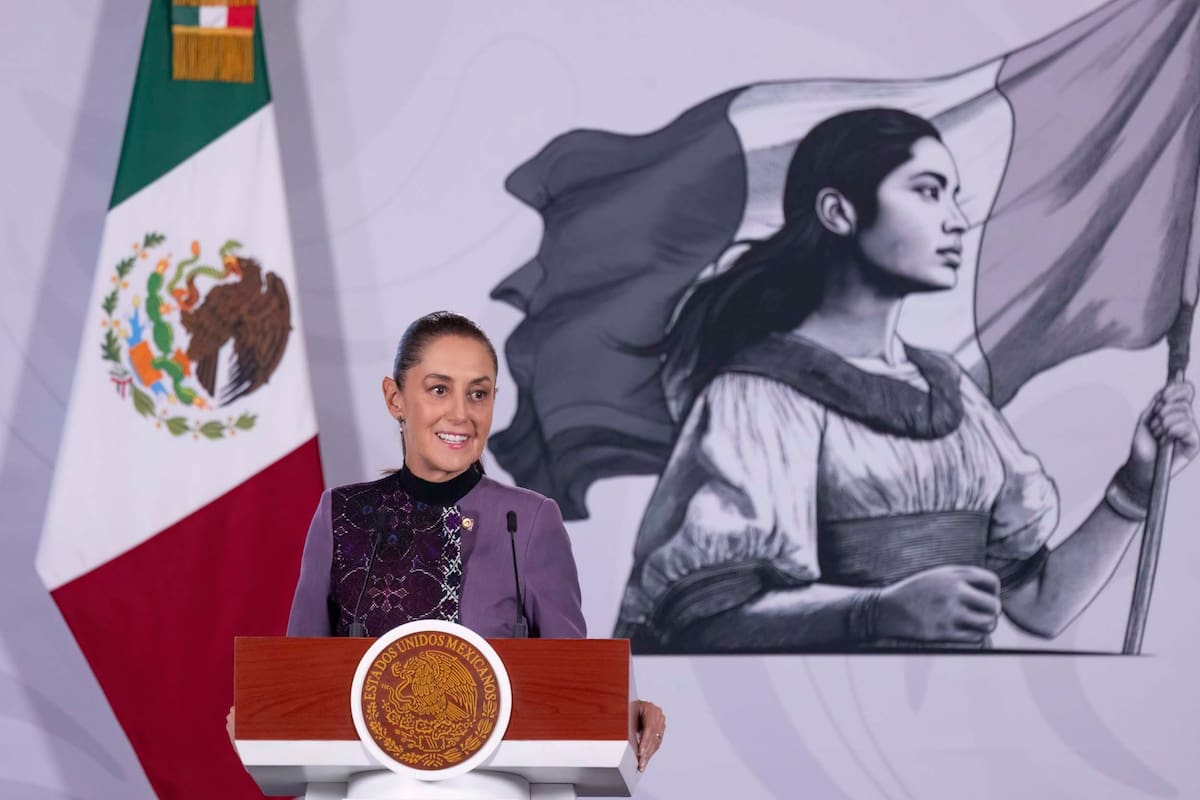 Lanza Sheinbaum primera parte de su documental con “la patria se ama y se defiende”