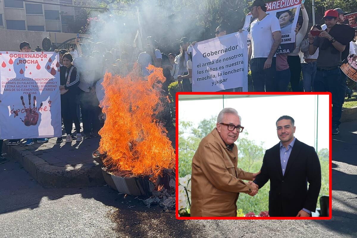 Marchan en Sinaloa y piden renuncia de Rocha Moya