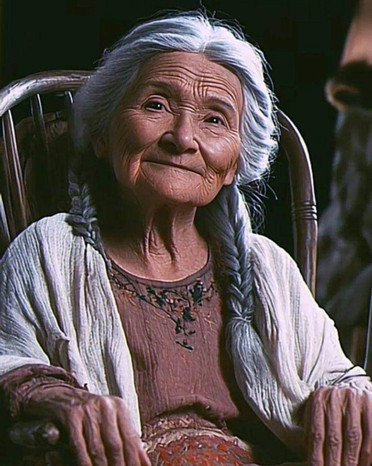 La abuela Coco en la vida real según una IA