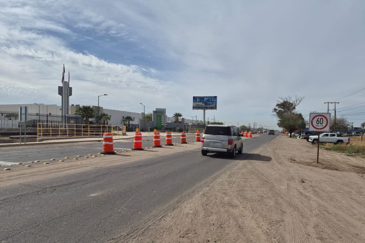 Implementa Tránsito operativos preventivos en la carretera Hermosillo–Bahía de Kino por trabajos de modernización