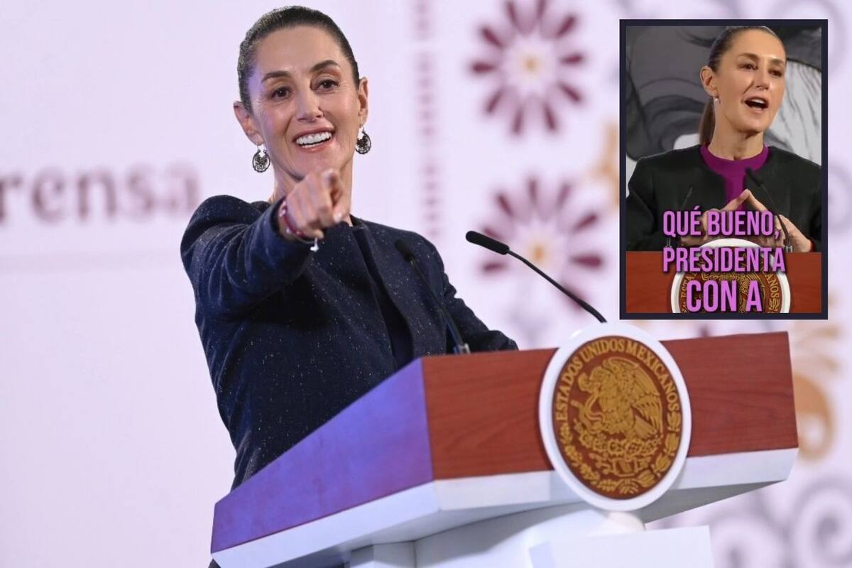Presidenta y comandanta con ‘A’: Claudia Sheinbaum celebra integración de lenguaje inclusivo