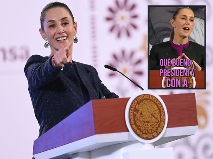 Presidenta y comandanta con ‘A’: Claudia Sheinbaum celebra integración de lenguaje inclusivo