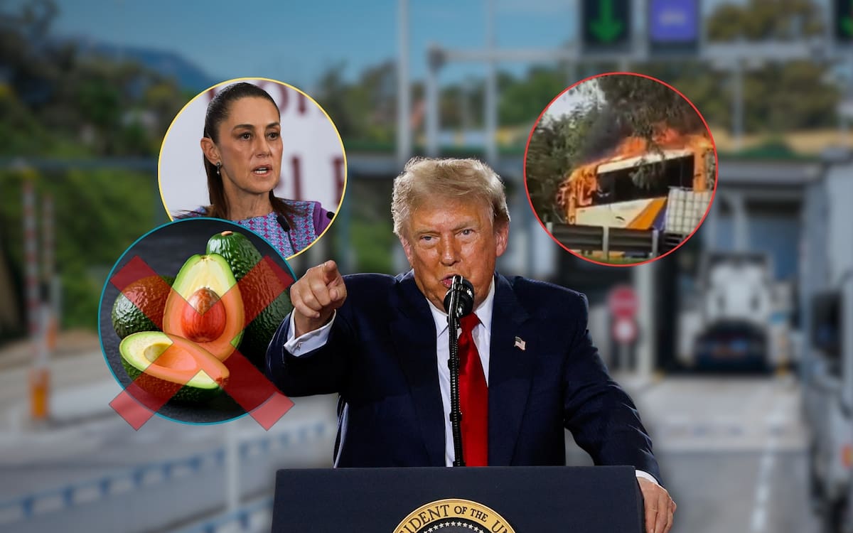Estados Unidos suspendió las inspecciones de aguacate en Michoacán por inseguridad, una medida que amenaza exportaciones por miles de millones de dólares. Foto: Especial (Reuters/Ilustrativas)