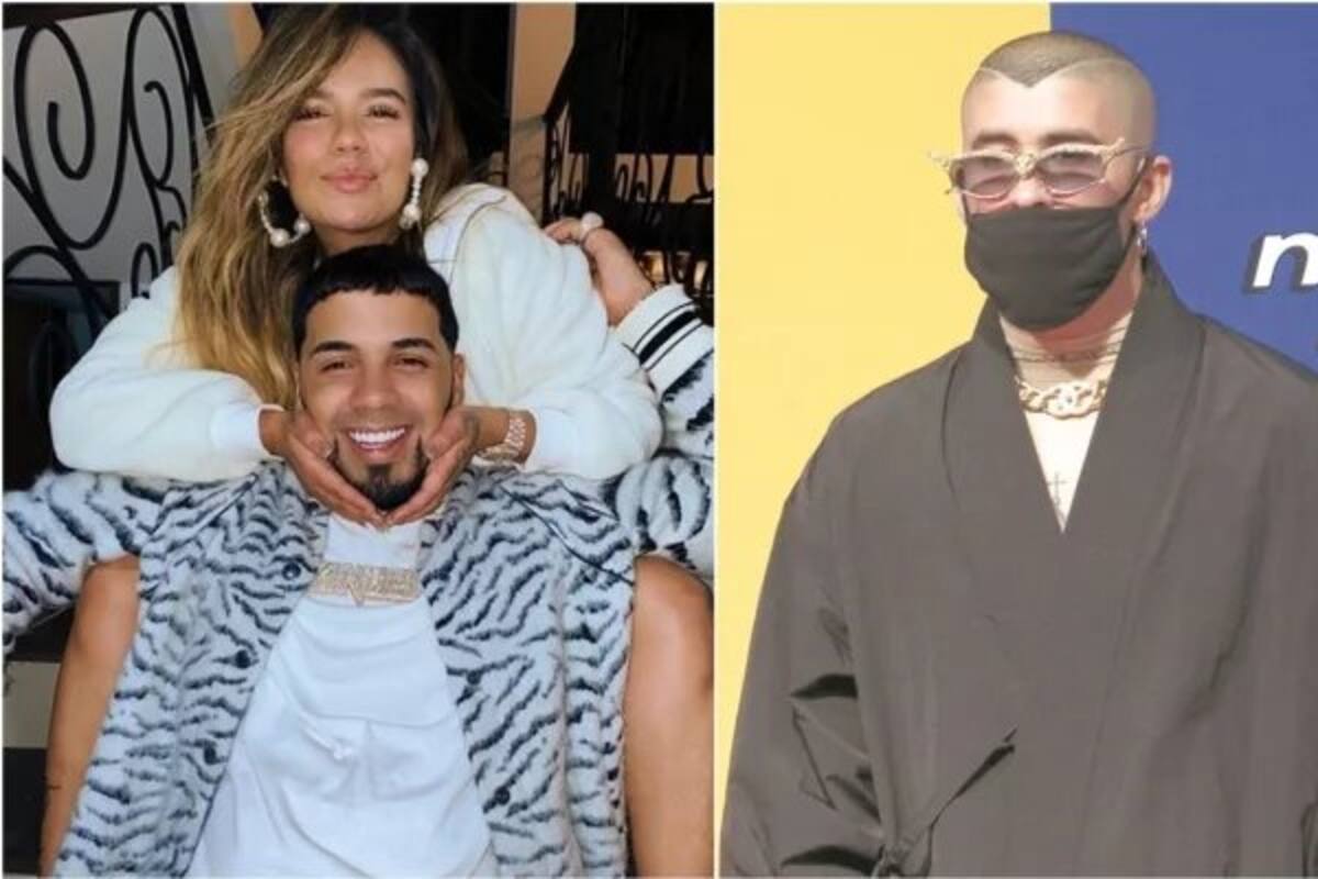 Anuel AA y Karol G desatan polémica en redes sociales