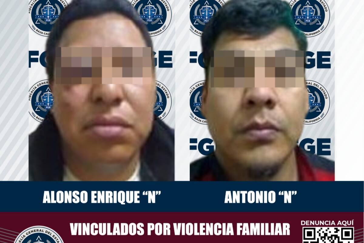 Prisión preventiva para dos acusados de violencia familiar