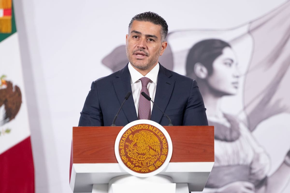 Omar García Harfuch, titular de la SSPC, en una fotografía de archivo. | Crédito: Presidencia