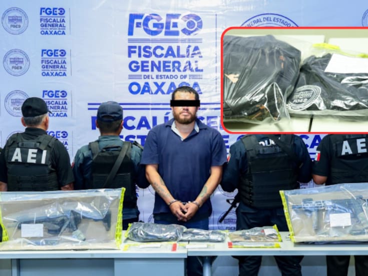 Capturan a “Macanannu”, jefe de plaza de “Los Cromos” en Oaxaca: operativo Sable asegura armas, drogas y uniformes falsos