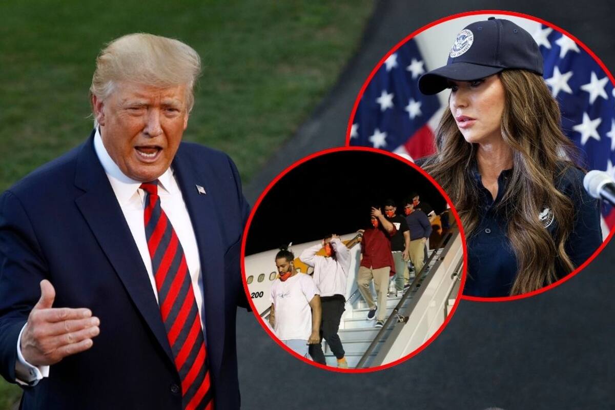 Kristi Noem asegura que más de un millón de migrantes en situación irregular han salido voluntariamente del país desde el inicio del segundo mandato de Trump