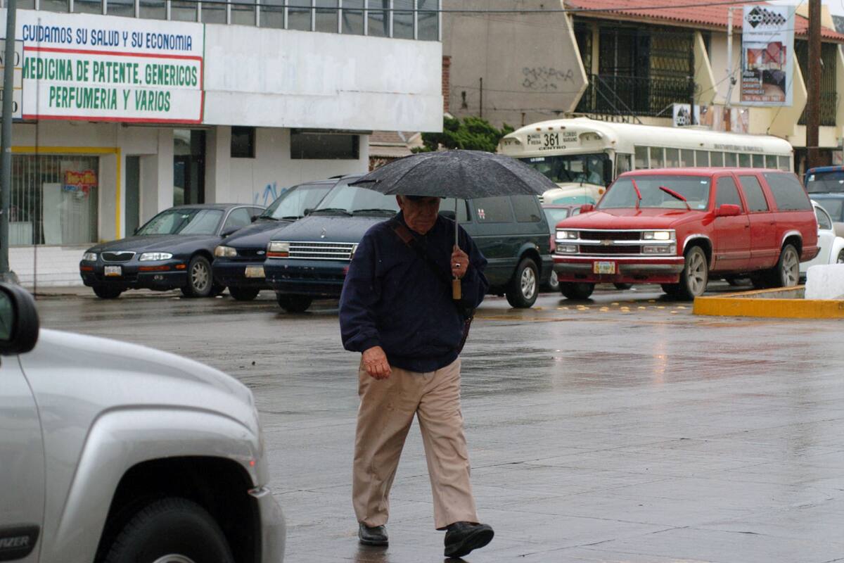 Clima Tijuana: Continúa el pronóstico de lluvias ligeras el fin de semana