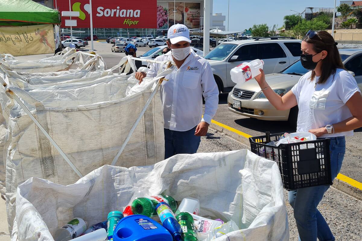 Hermosillo: Reciclacentros recolectan en una semana hasta 3 toneladas de material