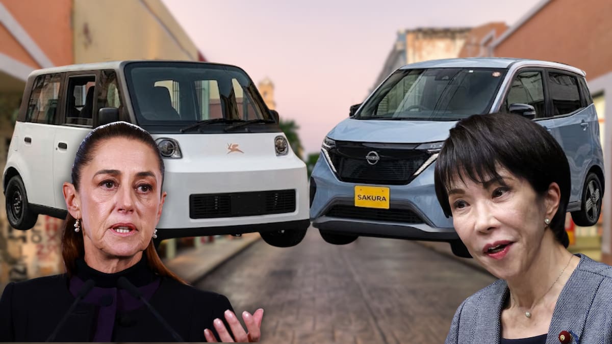 El Olinia mexicano y el Nissan Sakura japonés representan dos enfoques distintos para desarrollar vehículos eléctricos compactos y adaptarlos a las necesidades de movilidad de cada mercado. (REUTERS/Gemini)