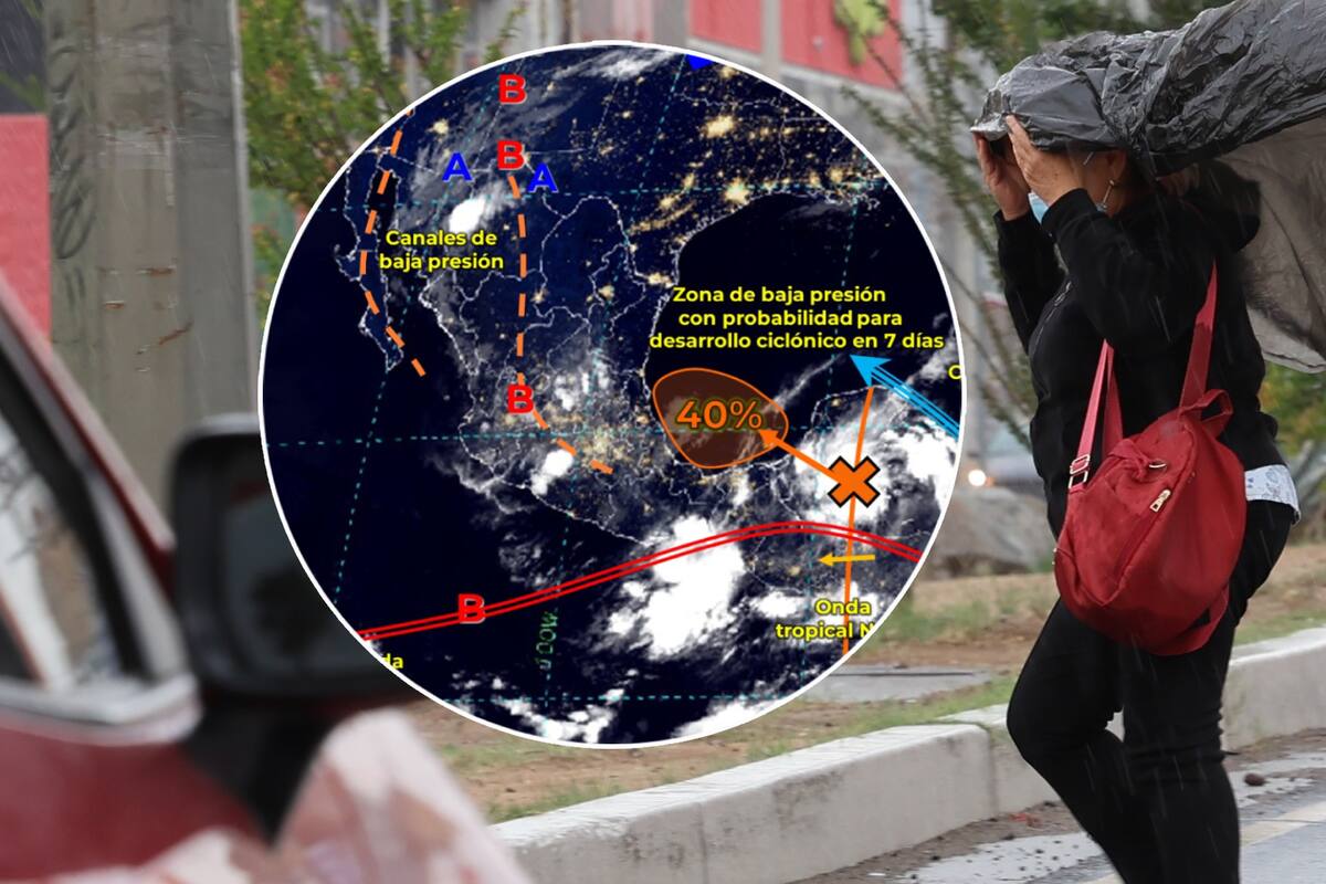 Onda Tropical “pegará” en México a estos estados con lluvias; al Norte podrían formarse torbellinos