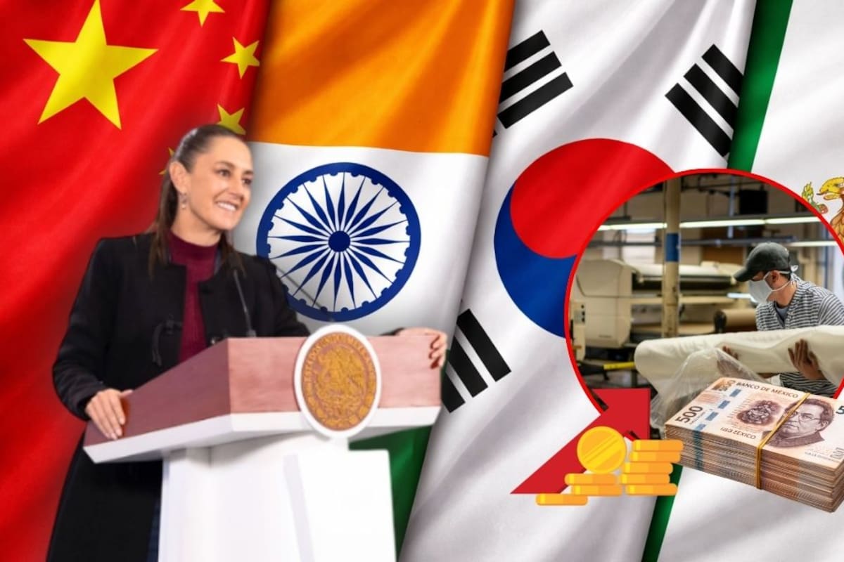 Sheinbaum abre mesas de diálogo con China, India y Corea del Sur tras aprobar aranceles que entrarán en vigor en 2026