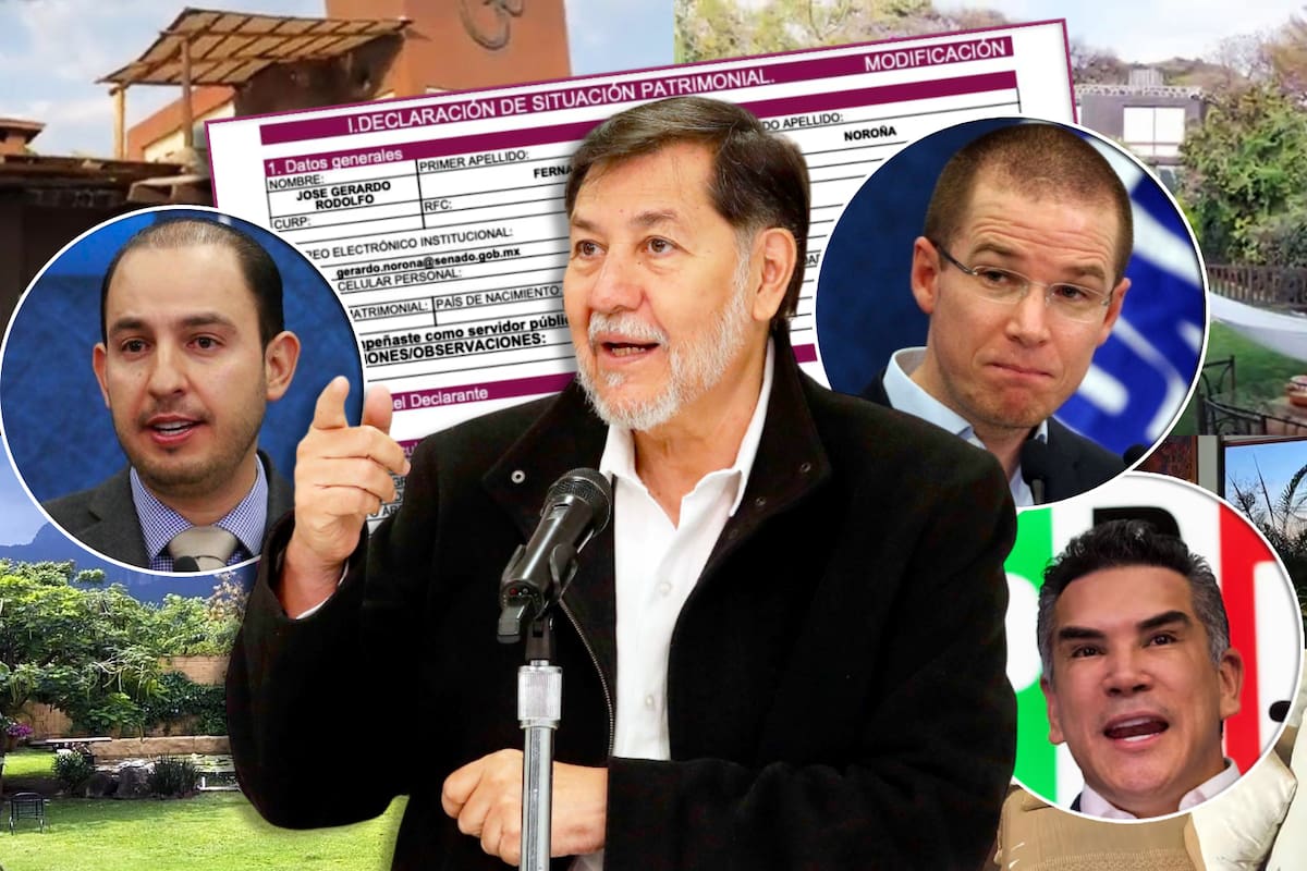Noroña propone “hacer una cooperacha” para Alito, Cortés y Anaya: “Pobrecitos, no tienen nada” en sus declaraciones de patrimonio