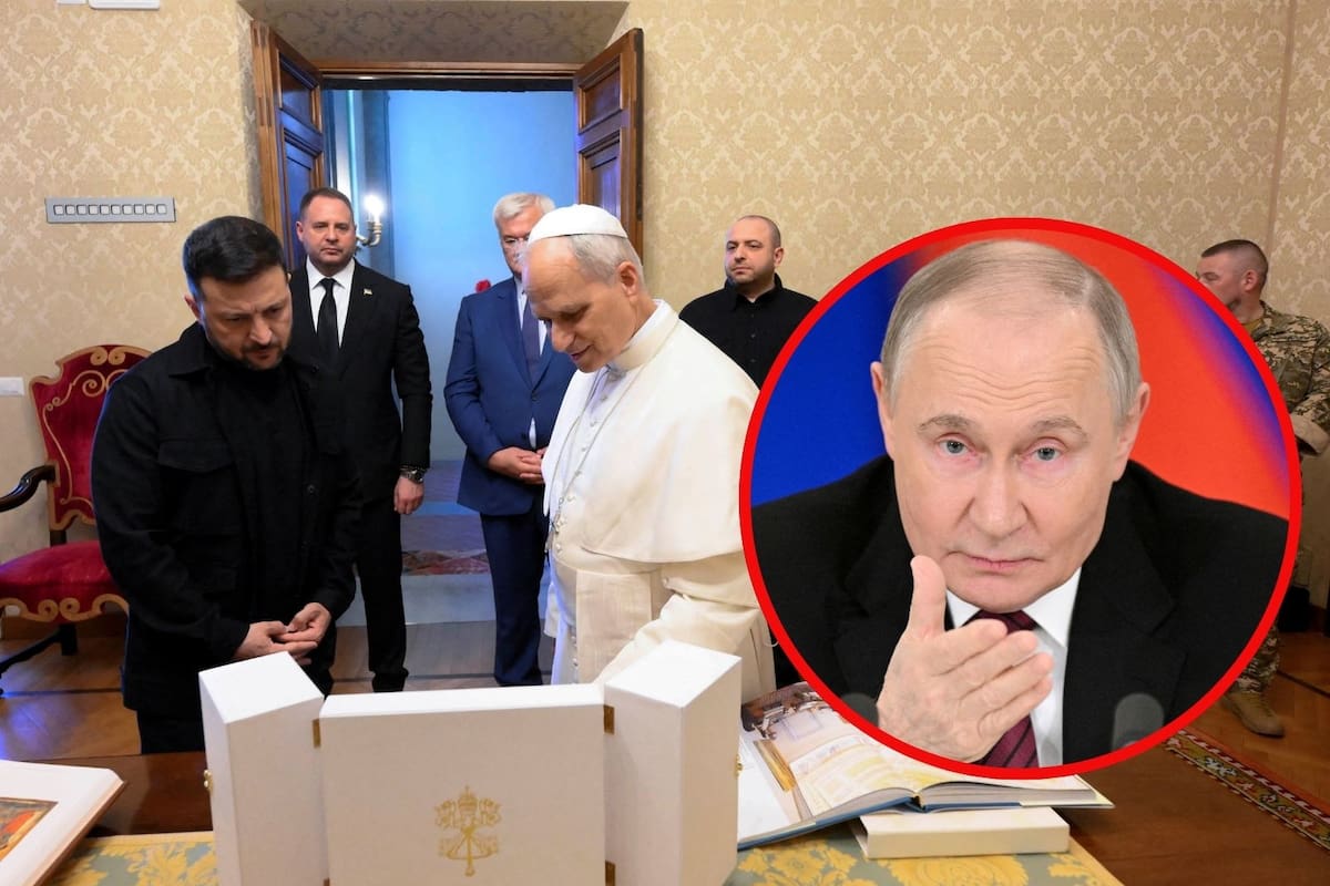 Guerra Rusia-Ucrania: Papa León ofrece a Zelenski mediar negociaciones con Putin en el Vaticano