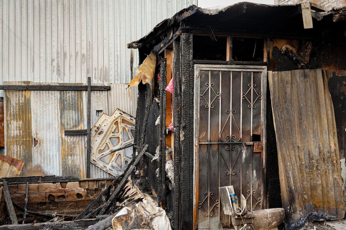 El pasado 30 de diciembre en La Morita se registró un incendio en la calle Guayaba. Foto: Leonardo González