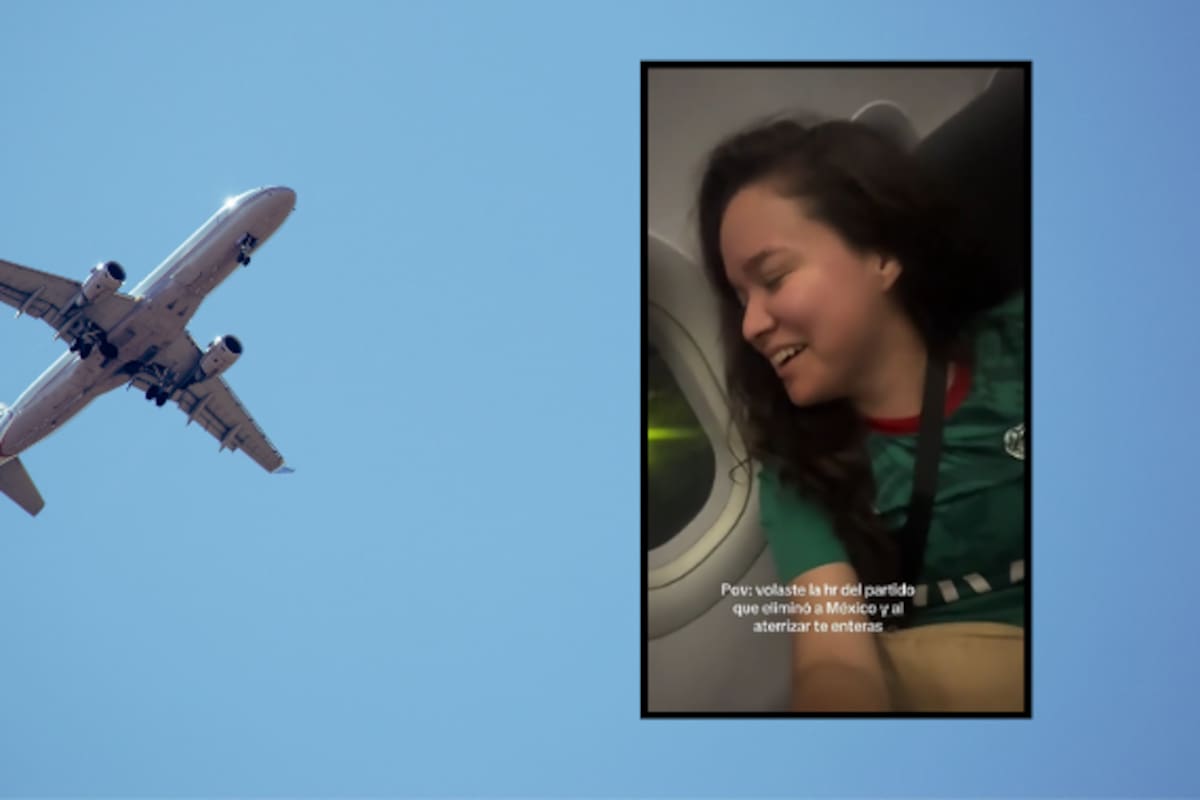 “Ya nos llegará la nuestra”: piloto conmueve a pasajeros con emotivo mensaje tras la eliminación de México frente a Inglaterra