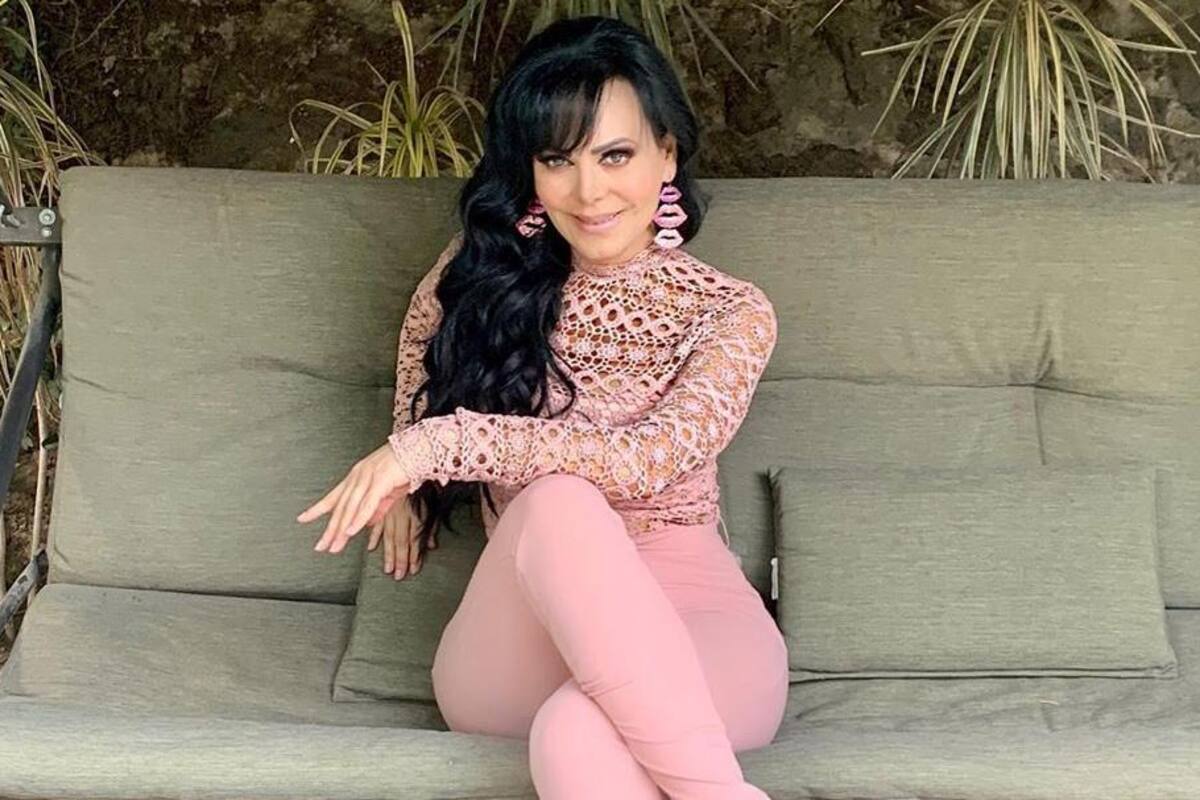 Maribel Guardia presume outfit con careta protectora
