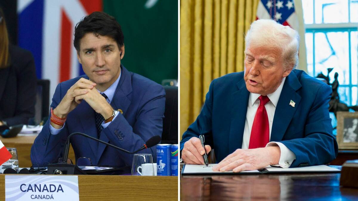 Trump y Trudeau