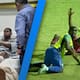 ¿Podrá volver a jugar? Así fue la espeluznante lesión de Romario Da Silva en el futbol hondureño