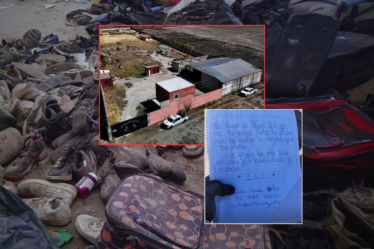 “Si no regreso, te pido que recuerdes lo mucho que te amo”: La carta de despedida hallada entre las pertenencias de las víctimas en el crematorio clandestino del CJNG en Teuchitlán