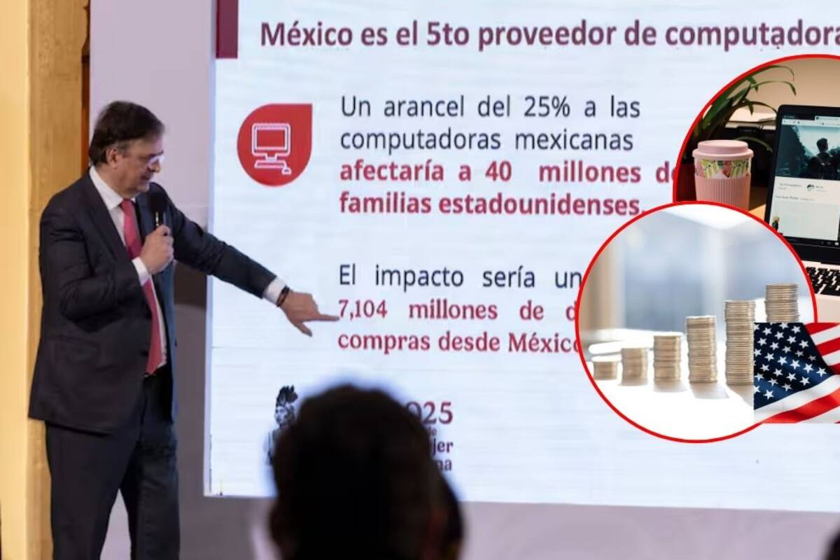 Aranceles de Trump afectarían a millones de estadounidenses, advierte Marcelo Ebrard