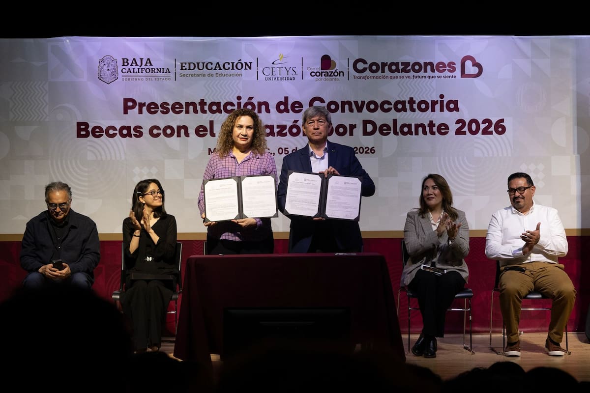 Abren convocatoria de becas para estudiar en CETYS a jóvenes de preparatorias públicas