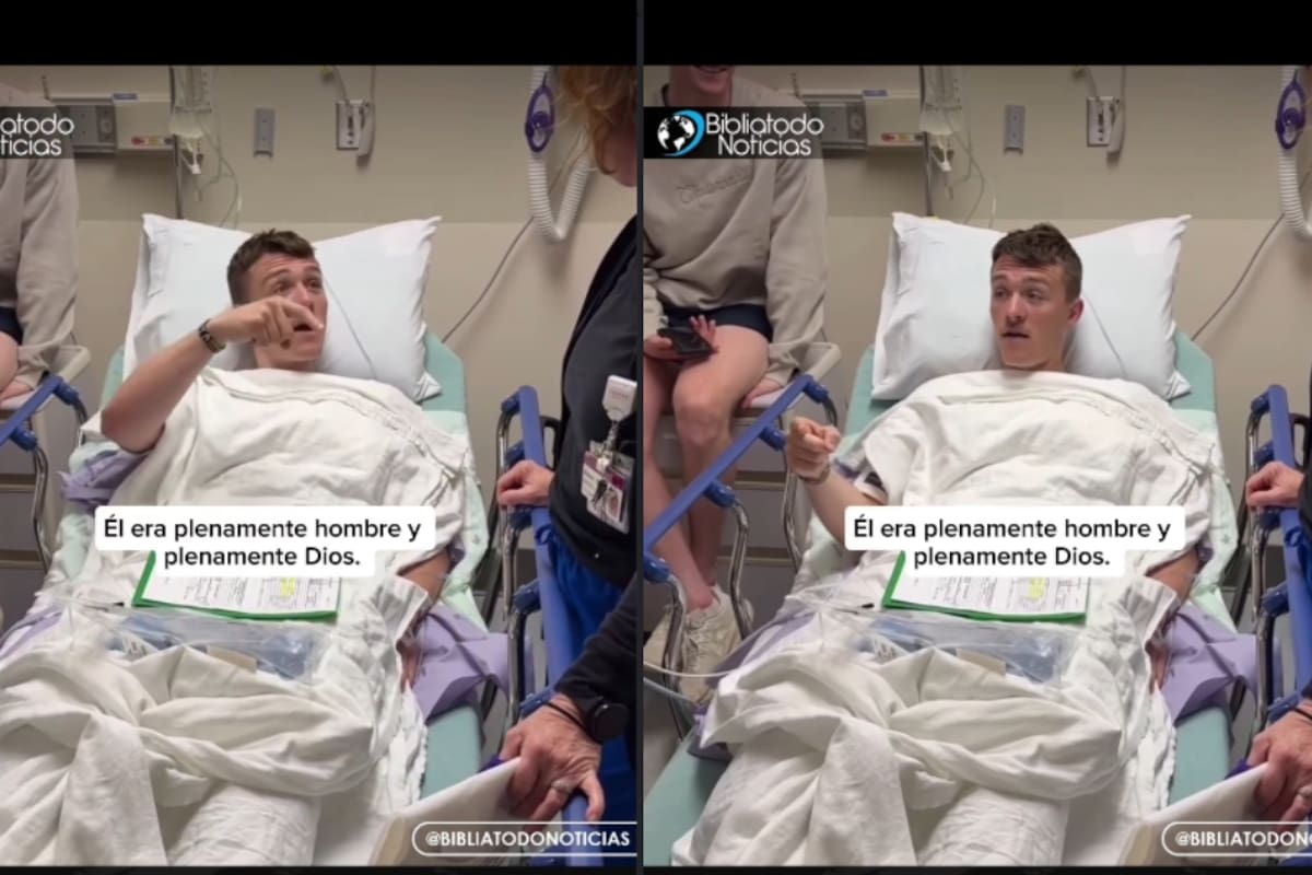 Hombre sale de una operación y con todo y anestesia se puso a predicar el Evangelio