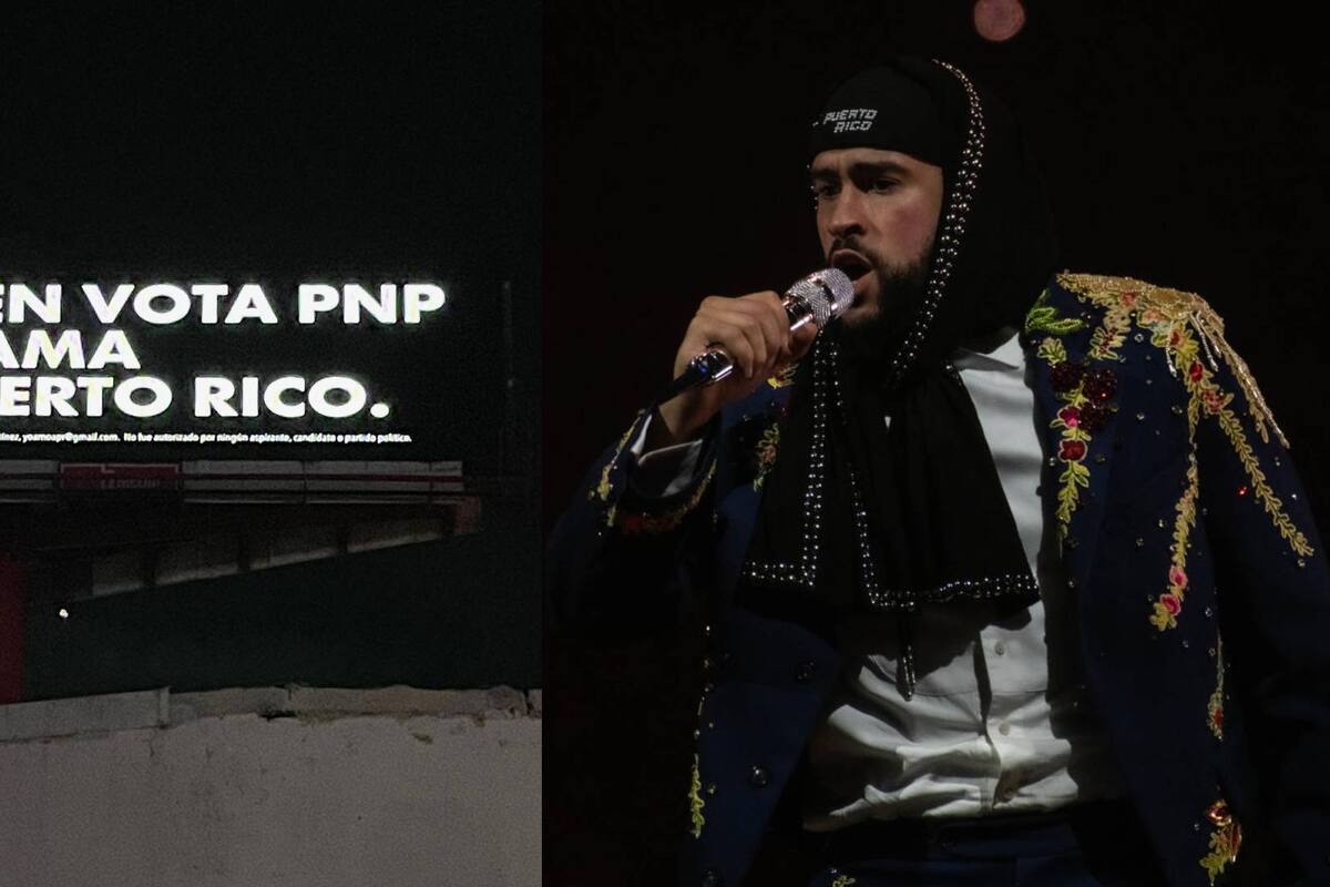 Bad Bunny es refutado por sus anuncios contra el partido gobernante de Puerto Rico