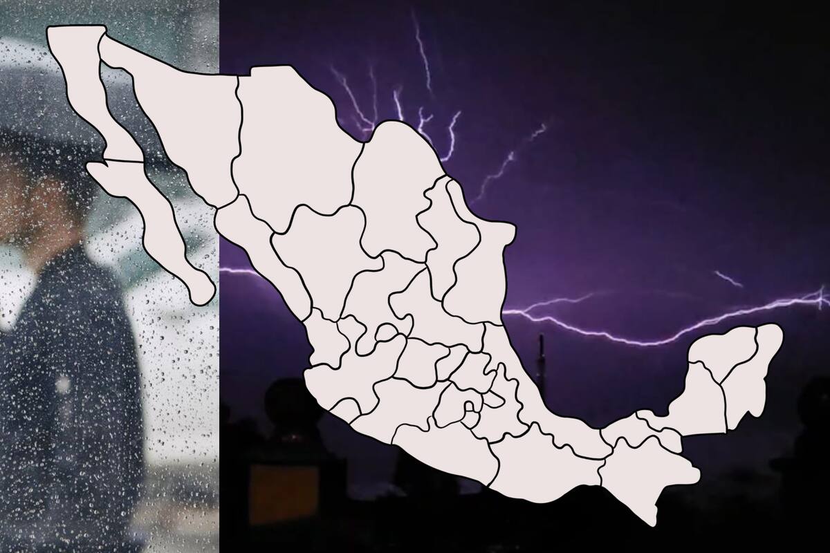 Frente Frío 28 “empapará” estas zonas de México; pronostican calor en el Pacífico